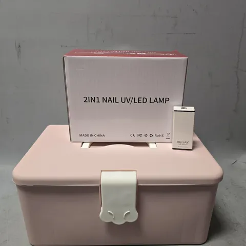 BOXED PIXIE PINK NAIL GEL KIT