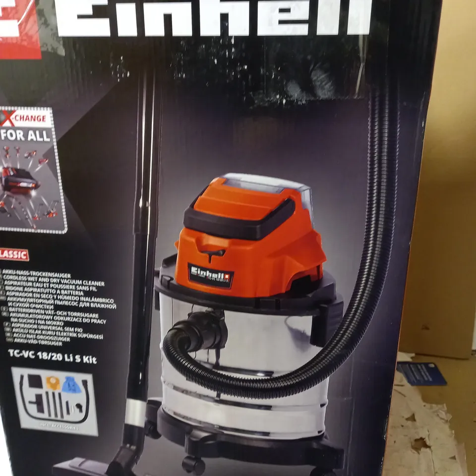 EINHELL 2347131 POWER X-CHANGE CORDLESS WET AND DRY VACUUM CLEANER 