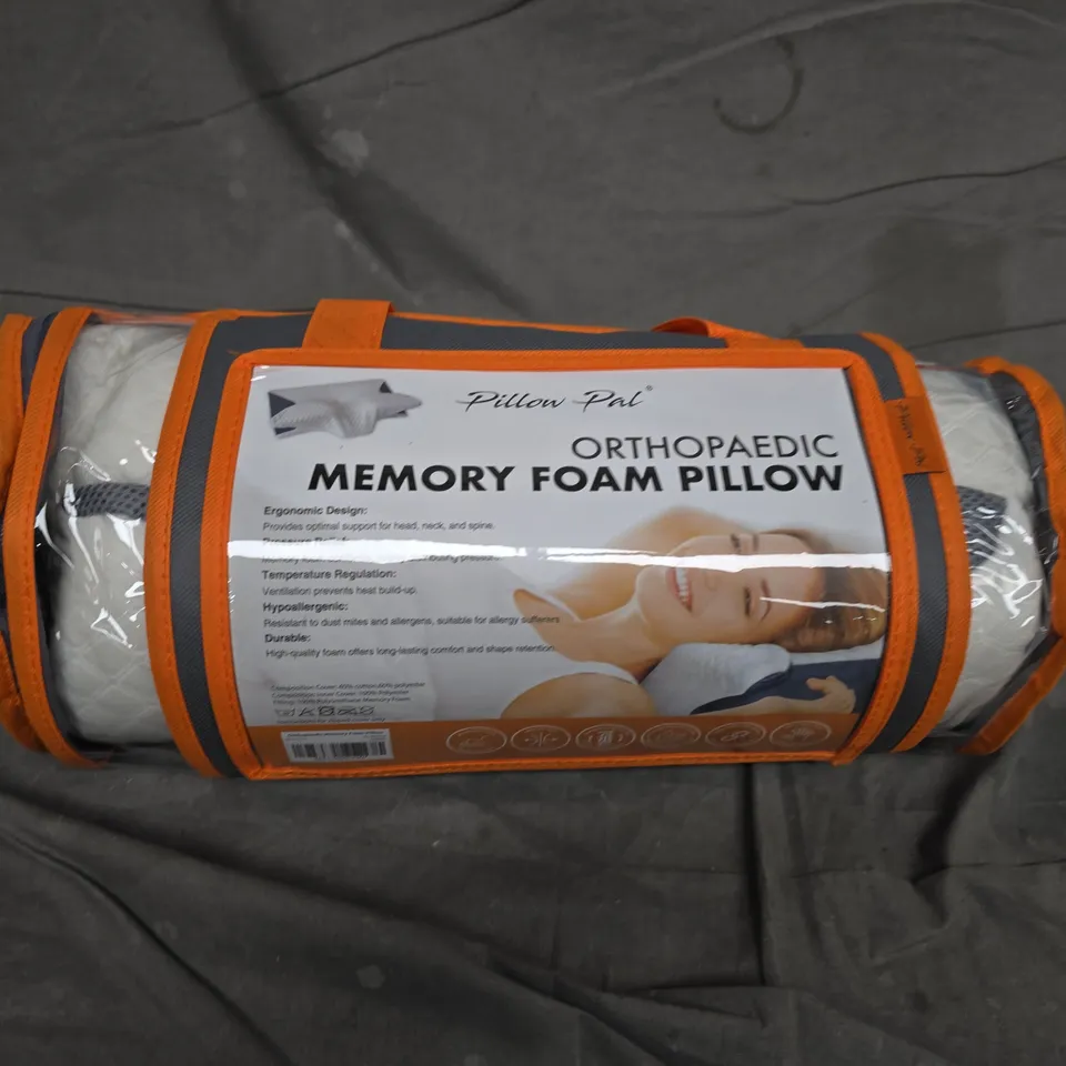 PILLOW PAL ORTHOPAEDIC MEMORY FOAM PILLOW