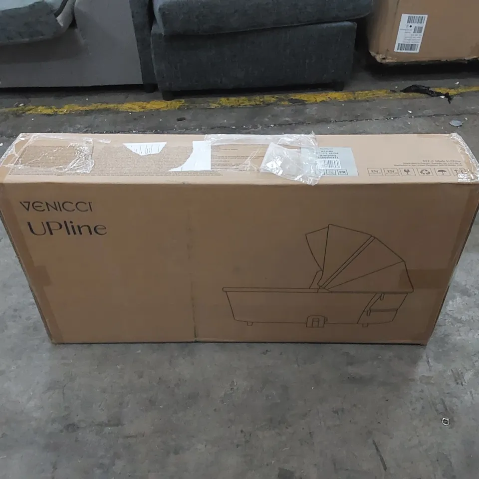 BOXED VENICCI UPLINE STONE BEIGE CARRYCOT