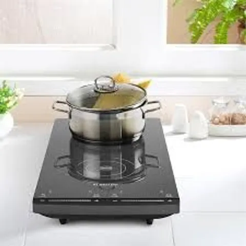 BOXED KLARSTEIN SLIM INDUCTION HOB 2 HOTPLATES
