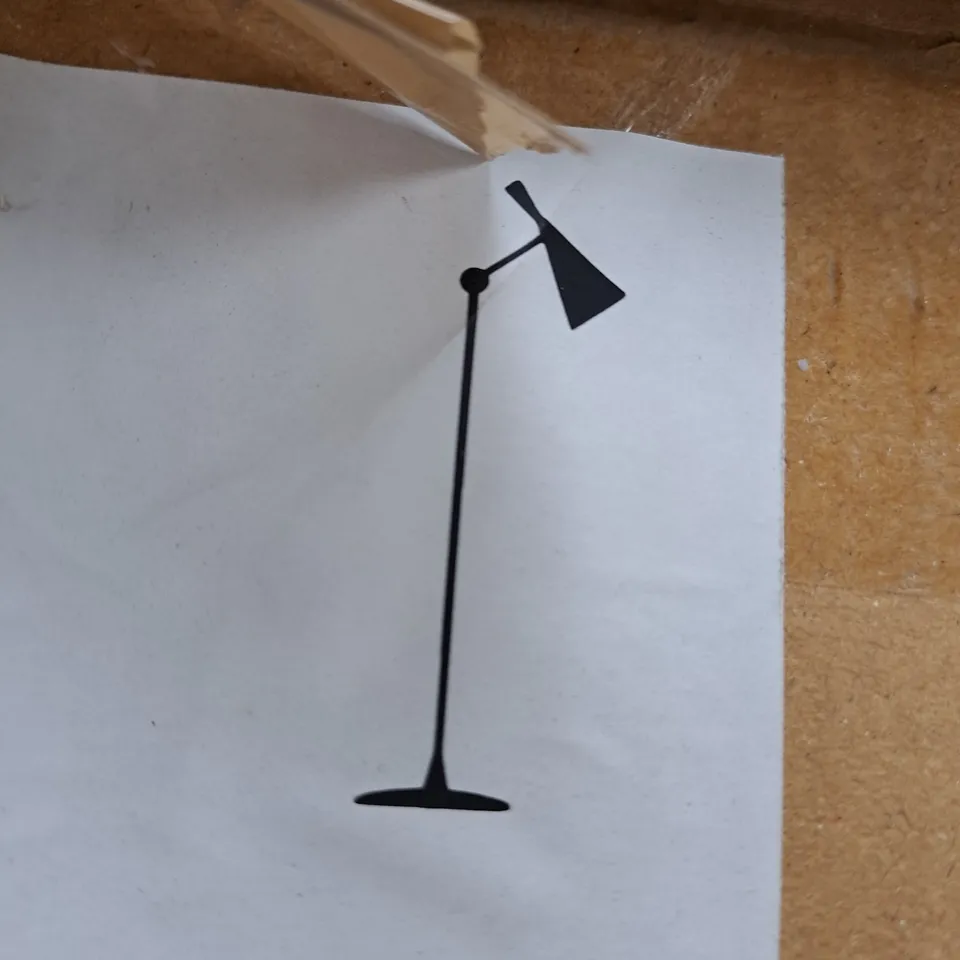 BOXED TOM DIXON BEAT FLOOR LAMP BEAT BLACK & BRASS