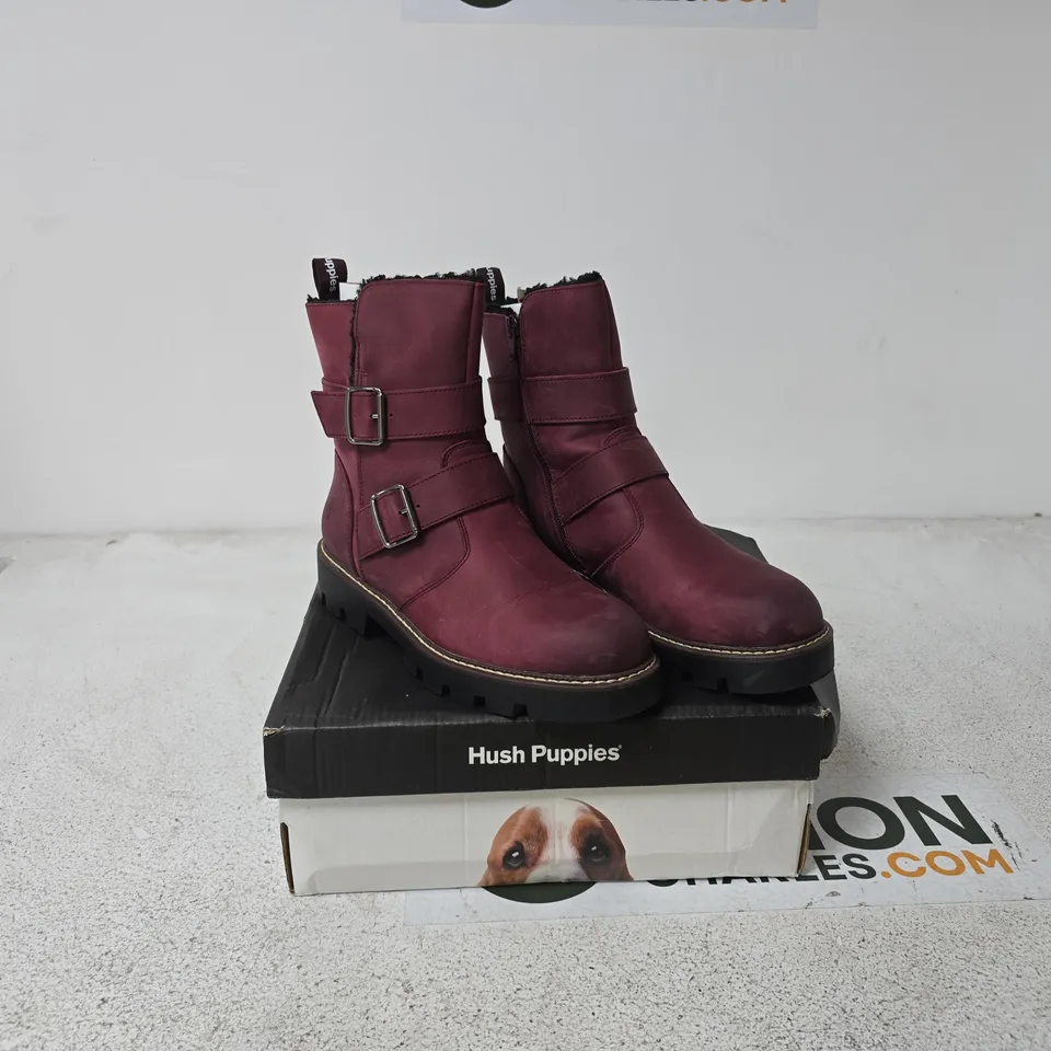 UK 6 ANNETTE BORDO WOMEN'S BOOTS – HUSH PUPPIES