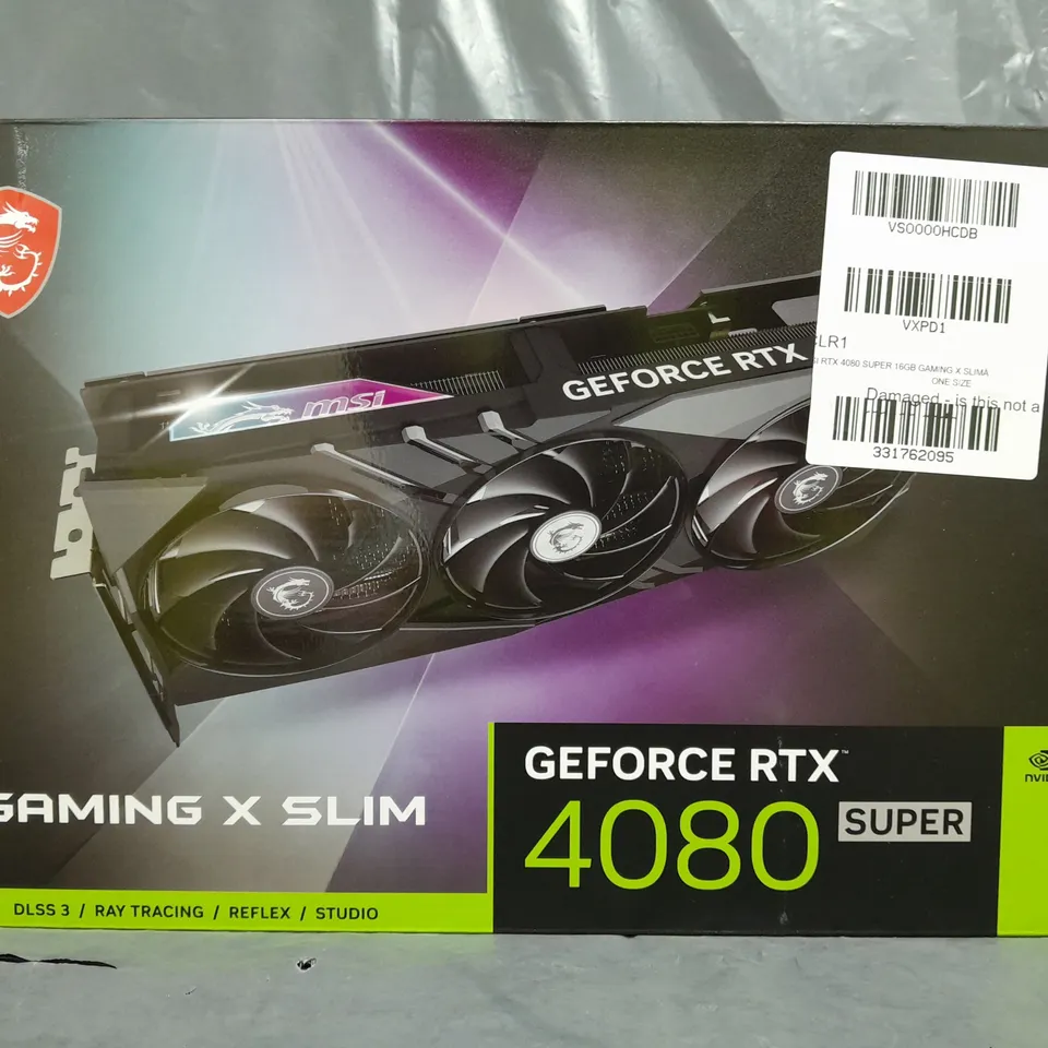 BOXED GEFORCE RTX 4080 SUPER