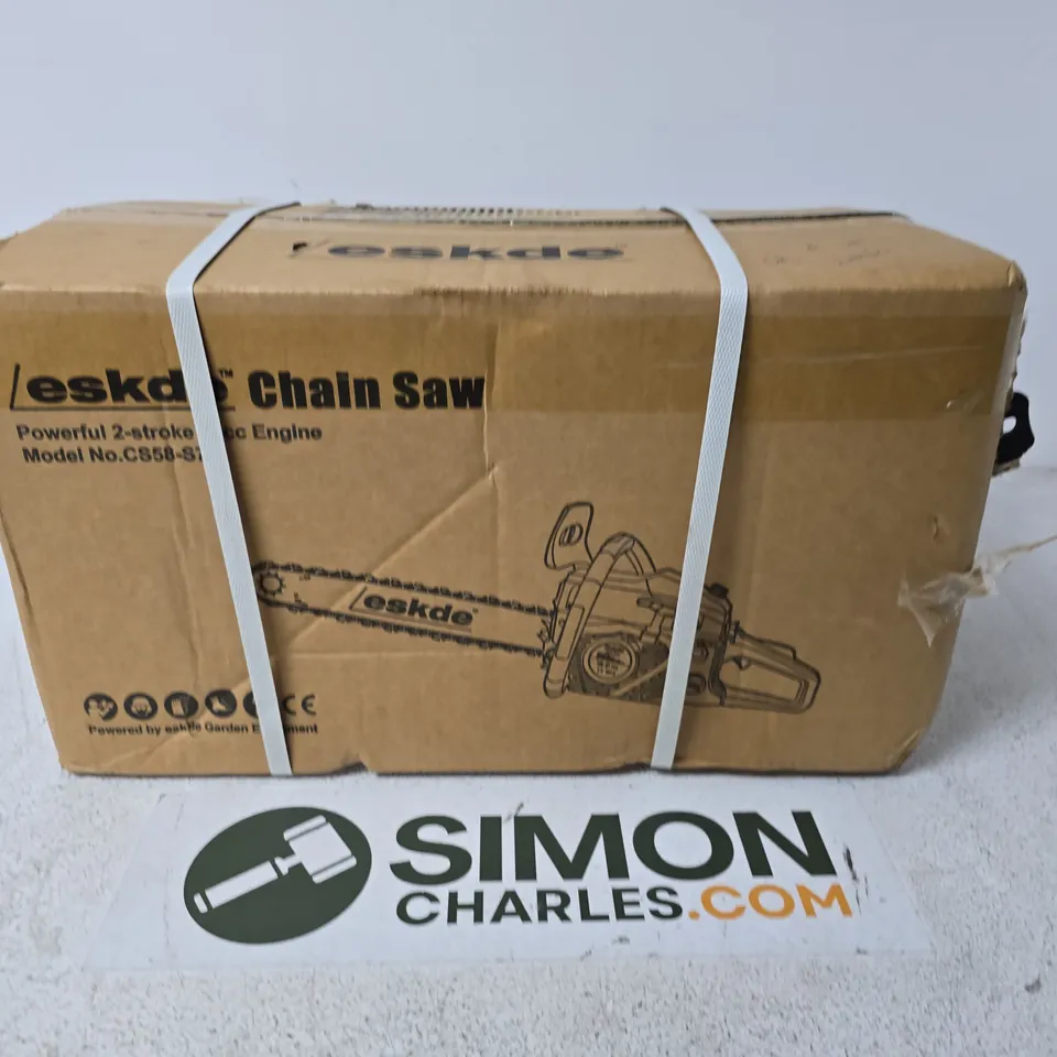 ESKDE CHAINSAW – 2-STROKE PETROL ENGINE, BOXED