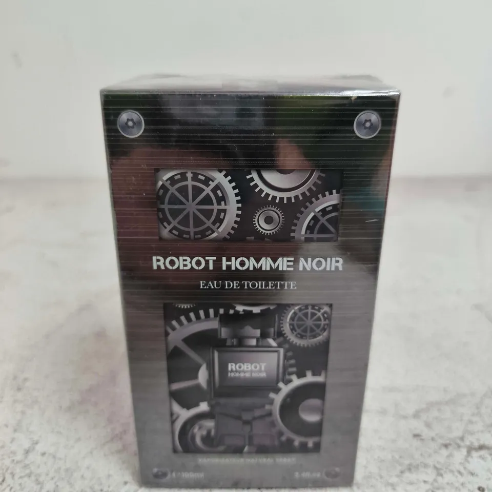 SEALED ROBOT HOMME NOIR EAU DE TOILETTE 100ML
