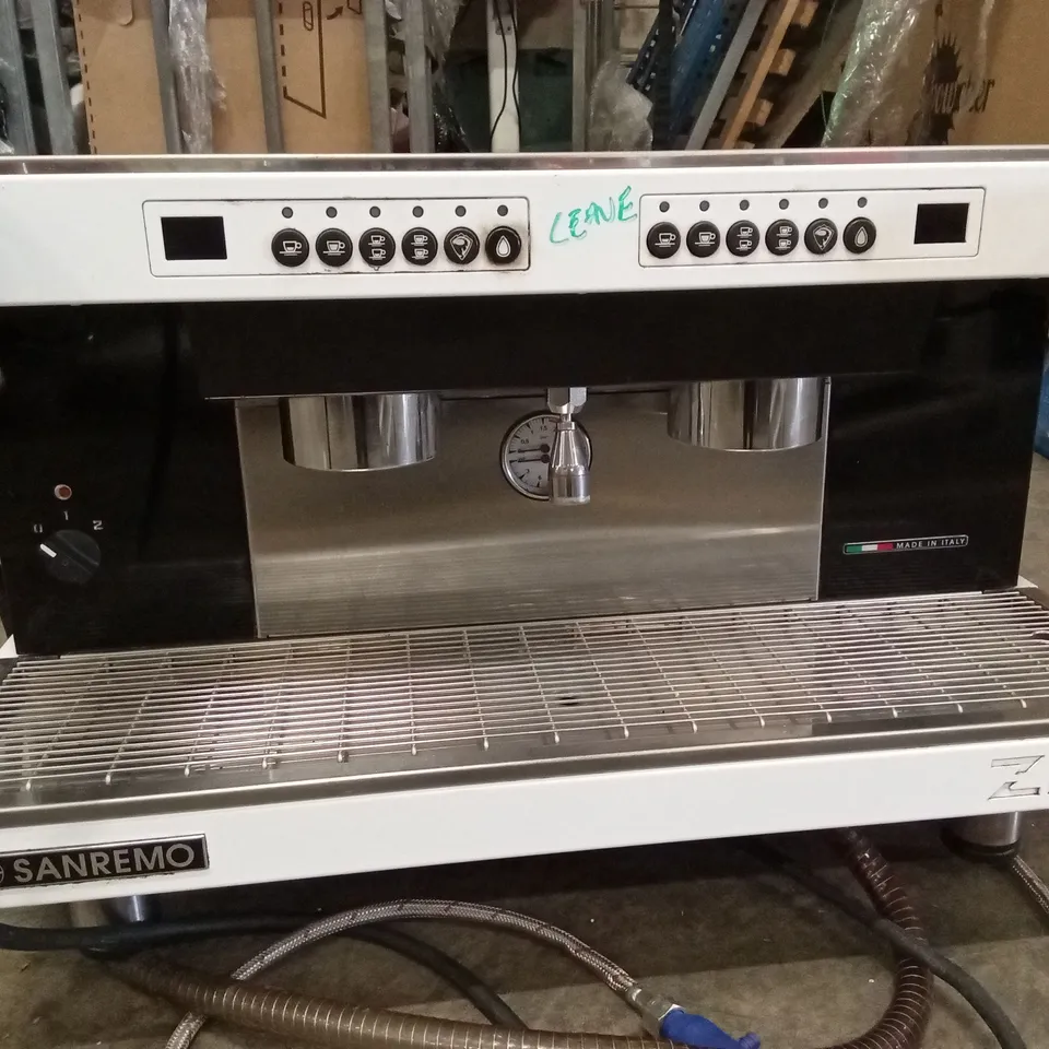 SANREMO ZOE 2 GROUP TRADITIONAL ESPRESSO COFFEE MACHINE