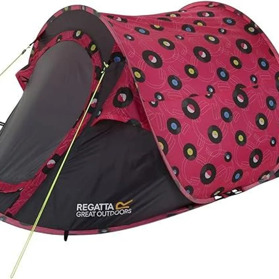 BRAND NEW REGATTA MALAWI 2-MAN POP-UP TENT