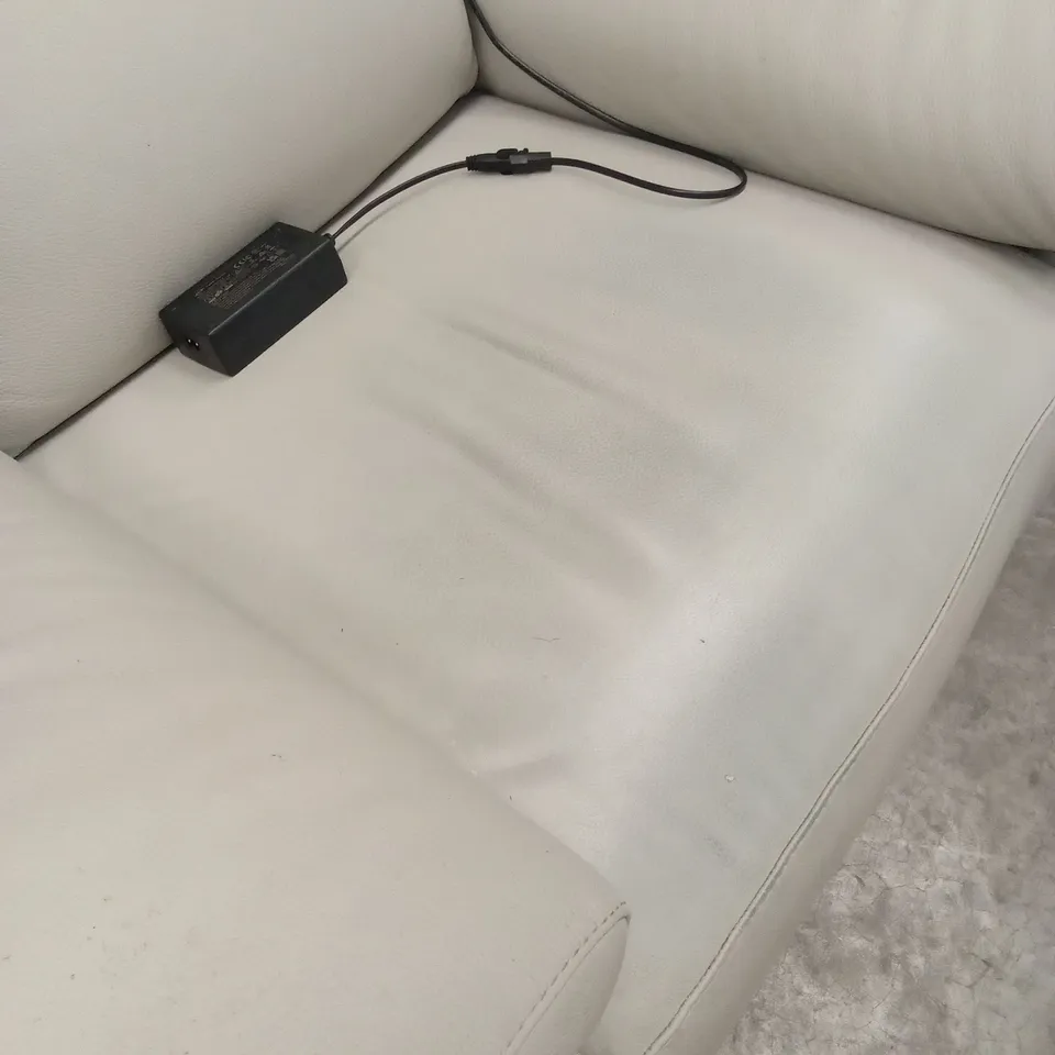 QUALITY DESIGNER ITALIAN MADE MORENO ELECTRIC RECLINER LEATHER ARMCHAIR WITH SMALL ARMS
