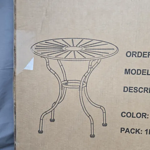 BOXED INNOVATORS SUNBURST ROCKER BISTRO - SAGE GREEN - CHAIRS NOT INCLUDED 