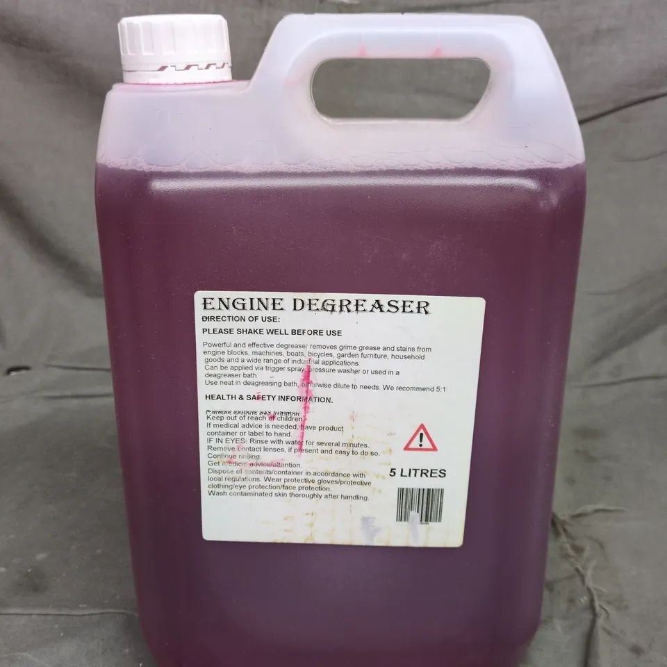 ENGINE DEGREASER – 5 LITRES