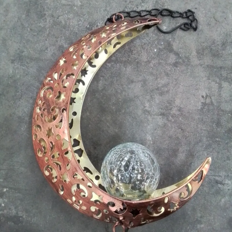 SOLAR LED WIND CHIME - MOON
