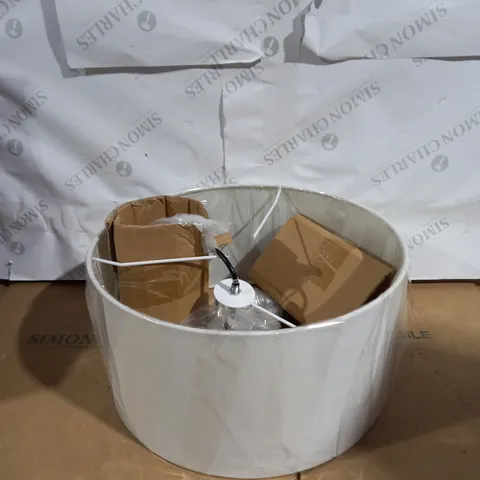 JAMIESON SEMI FLUSH SATIN NICKEL FINISH 