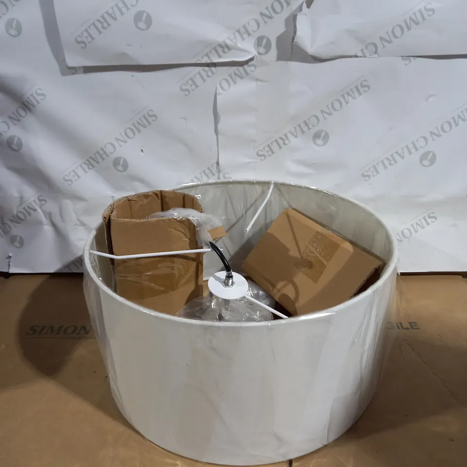 JAMIESON SEMI FLUSH SATIN NICKEL FINISH 