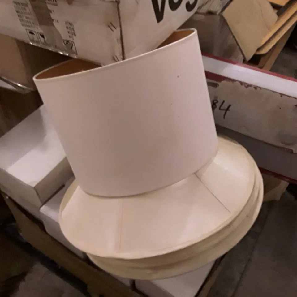 PALLET OF BRAND NEW HOMEWARE STOCK INCLUDING LAMP SHADES, KITCHEN LIGHTING & CHANDELIER 