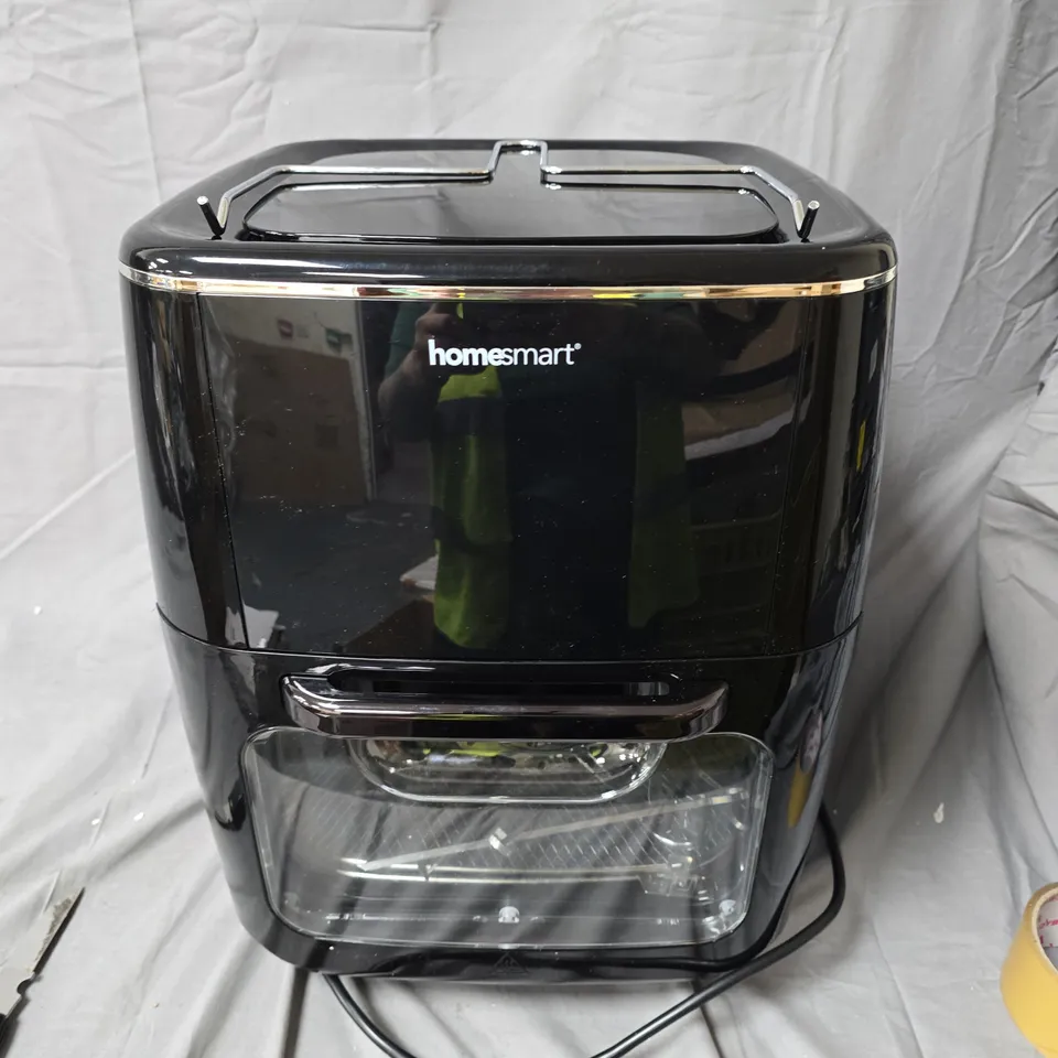 HOMESMART SMART CRISP AIR OVEN 13L – BLACK WITH DIGITAL DISPLAY (MODEL GSE021)