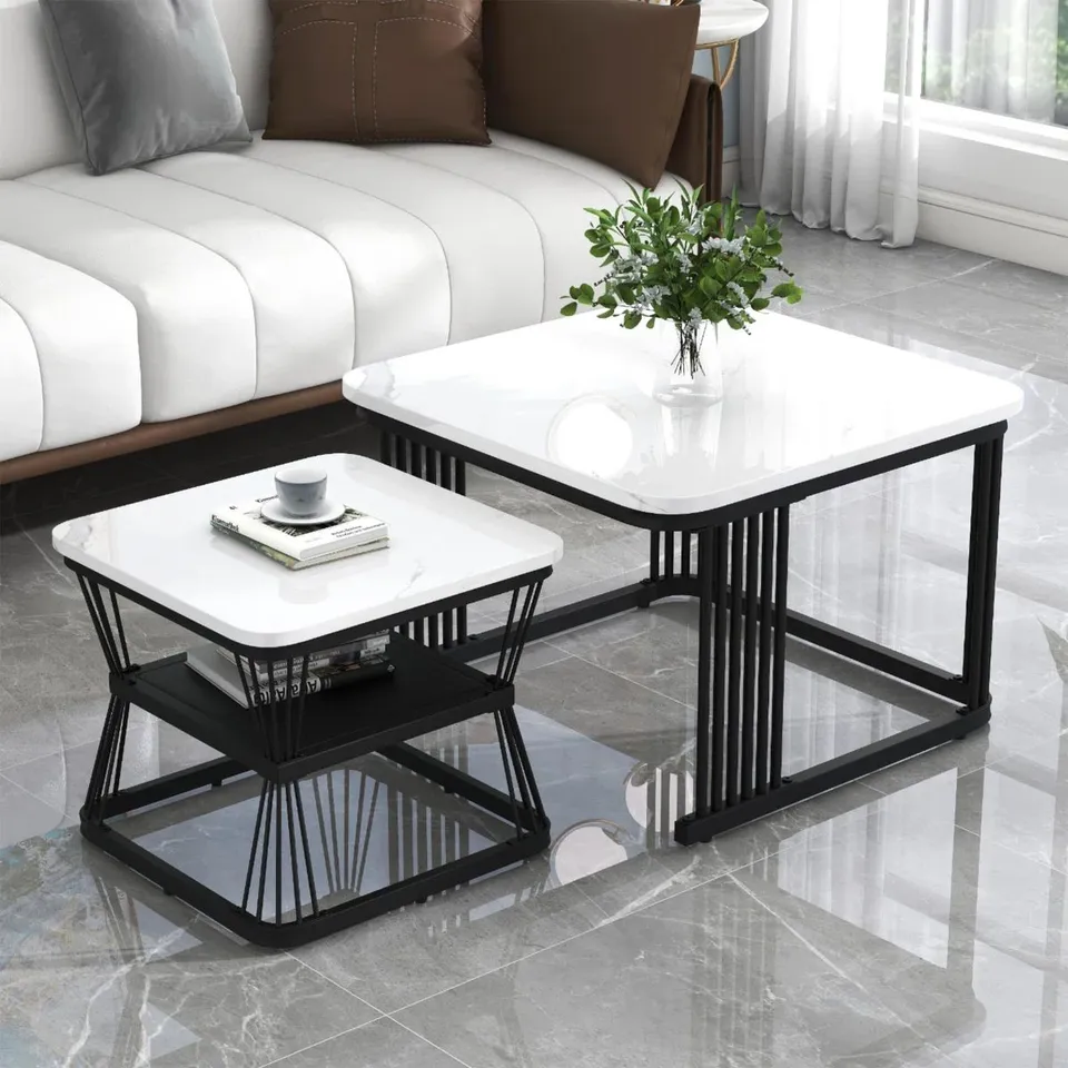 BOXED AUBREEANA COFFEE TABLE WITH STORAGE 