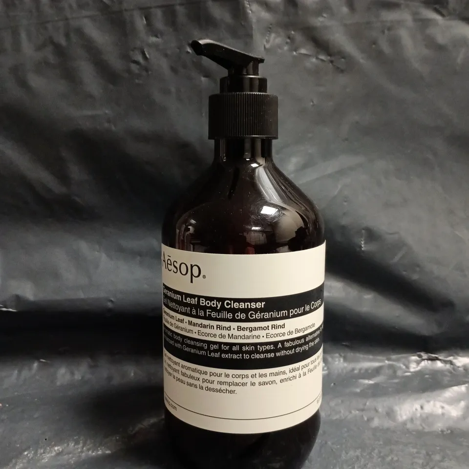 AESOP GERANIUM LEAF BODY CLEANSER (500ML)