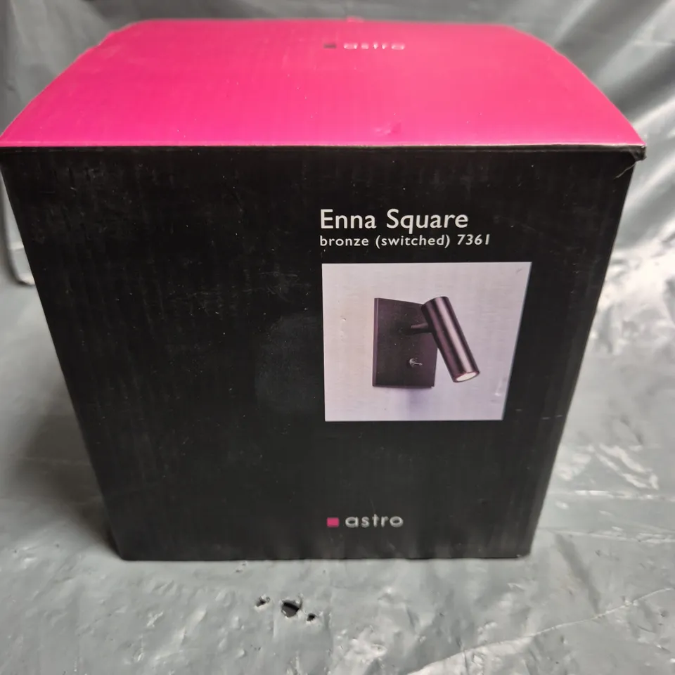 BOXED ASTRO ENNA SQUARE BRONZE SWITCHED 7361