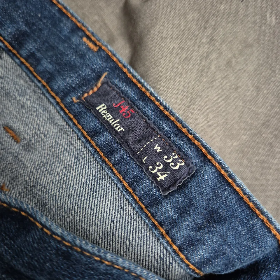 ARMANI JEANS REGULAR FIT DENIM JEANS, W33 L34, MADE IN ITALY