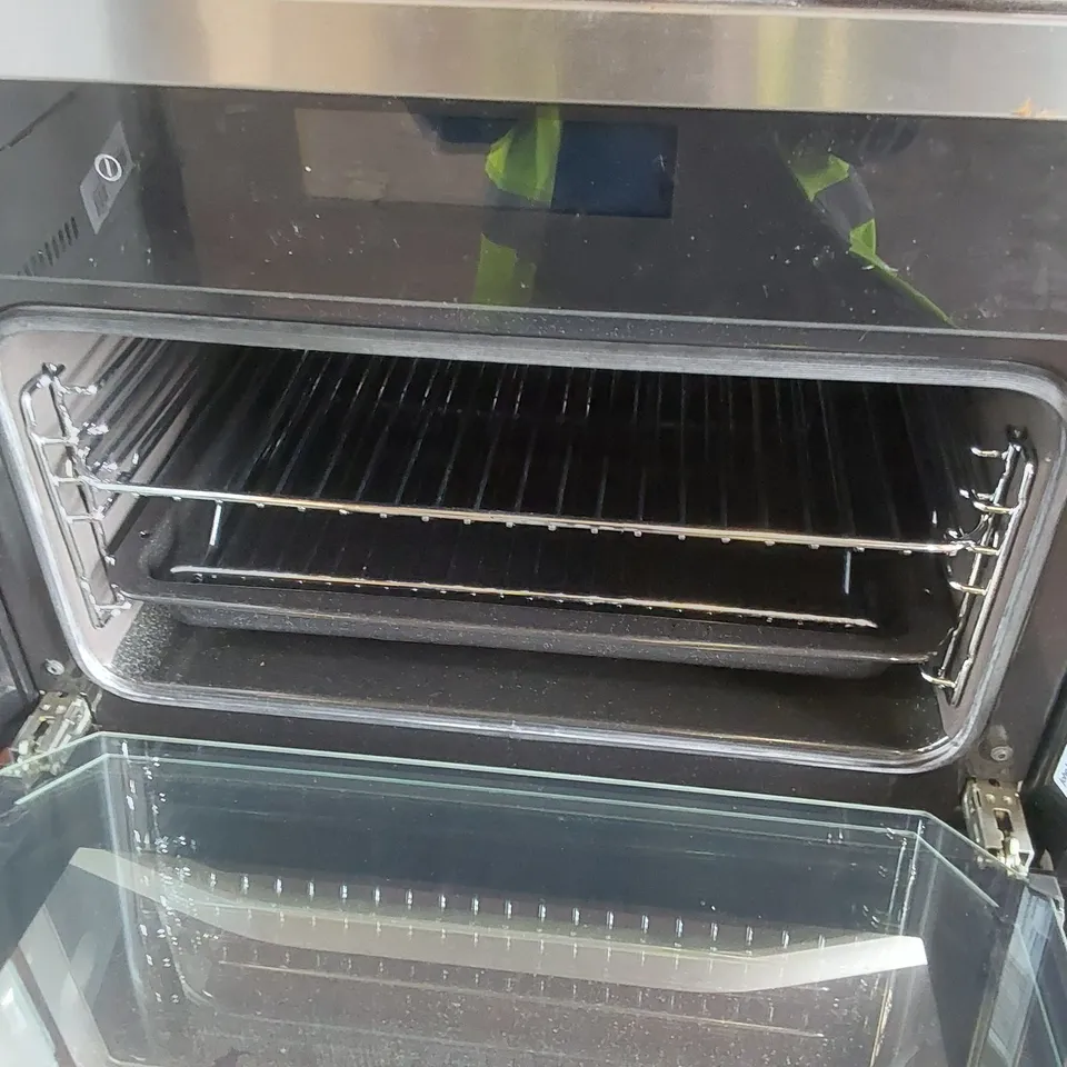 JOHN LEWIS JLBIDU713X DOUBLE BUILT-UNDER ELECTRIC OVEN, STAINLESS STEEL 