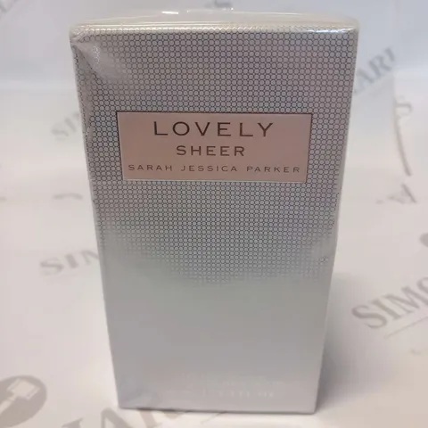 BOXED AND SEALED LOVELY SHEER SARAH JESSICA PARKER EAU DE PARFUM