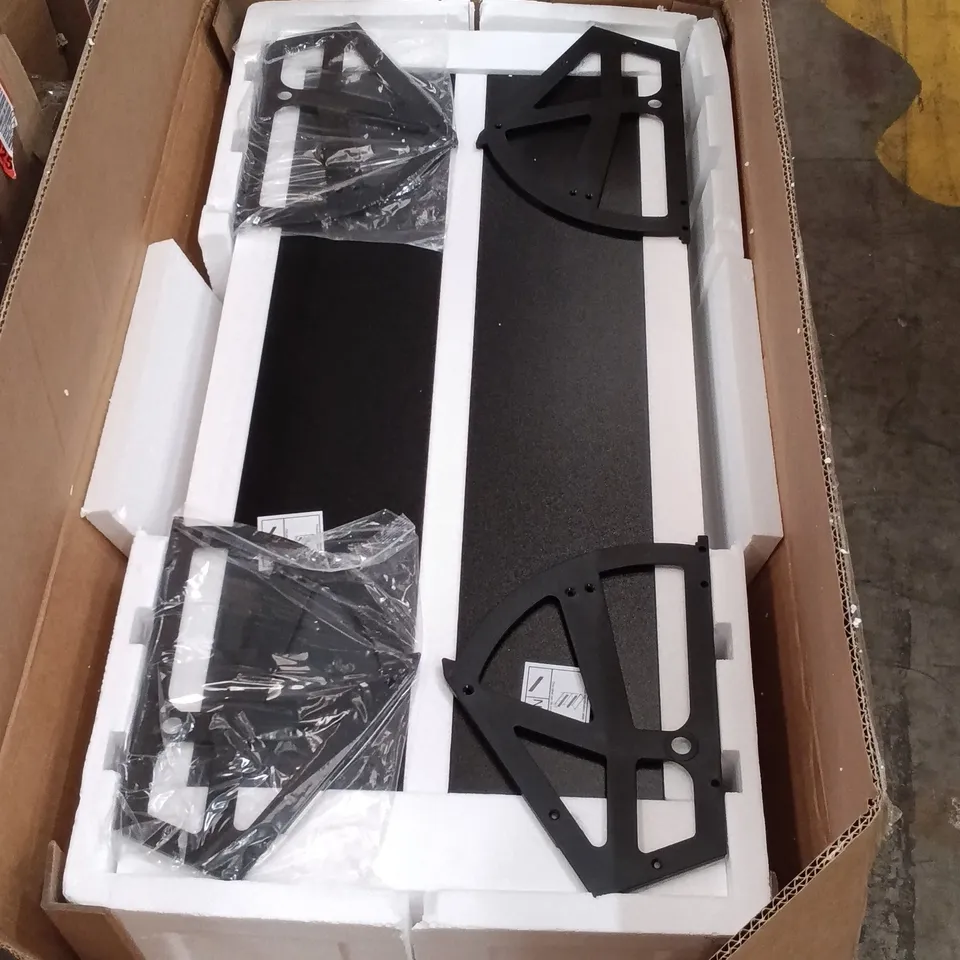 BOXED CABINET - BLACK/GLASS (1 BOX)