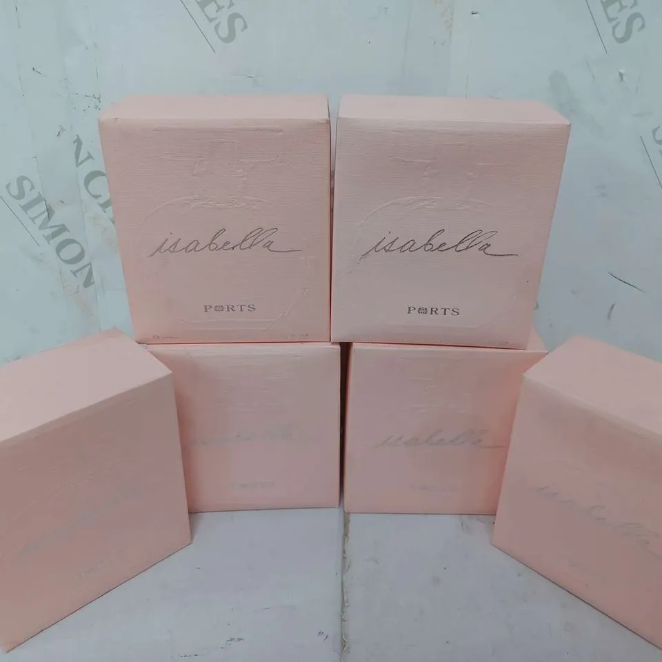 6 BOXED ISABELLA PORTS EAU DE TOILETTES (100ml)
