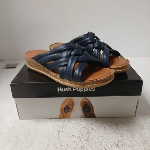 HUSH PUPPIES ALYSSA SANDAL – NAVY, WOMEN’S UK 7 