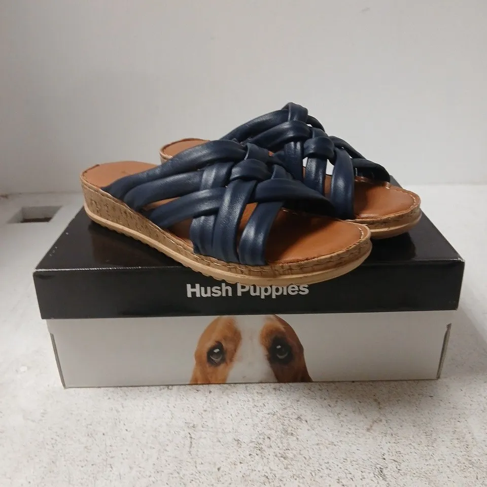 HUSH PUPPIES ALYSSA SANDAL – NAVY, WOMEN’S UK 7