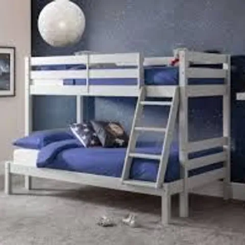 BOXED TRIPLE SLEEPER BUNK DOVE GREY MER002 (2 BOXES)