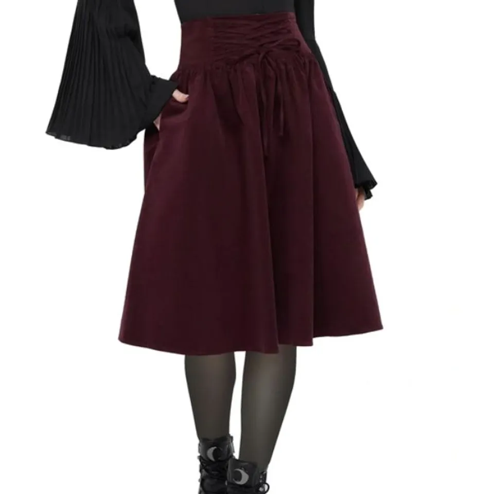 NINE BRAND NEW KILLSTAR - VIOLET'S BALLAD - MAUVE WOMEN'S SKIRT SIZE MAY VARY