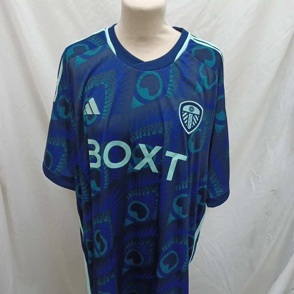 ADIDAS LEEDS UNITED FOOTBALL CLUB JERSEY - 2XL