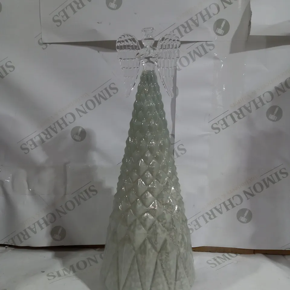 PEARLISE DECORATIVE TREE WITH CRYSTAL ANGEL