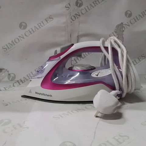 MORPHY RICHARDS WHITE&PINK IRON