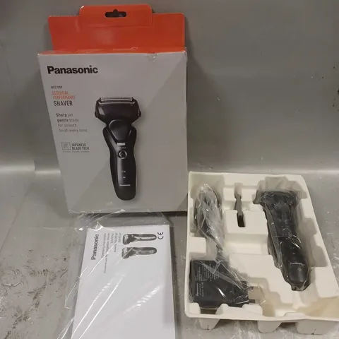 BOXED PANASONIC ESSENTIAL PERFORMANCE SHAVER IN BLACK