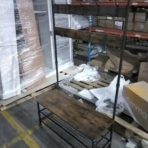 ALORA HALLWAY UNIT - RUSTIC BROWN/BLACK