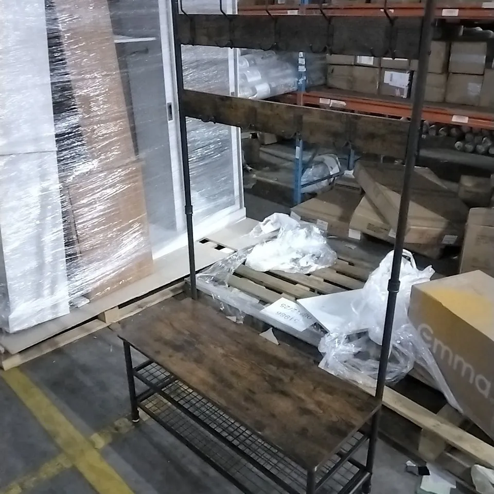 ALORA HALLWAY UNIT - RUSTIC BROWN/BLACK 