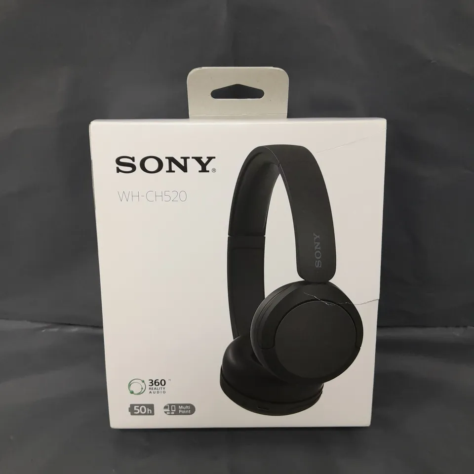 BOXED SONY WH-CH520 WIRELESS BLUETOOTH HEADPHONES