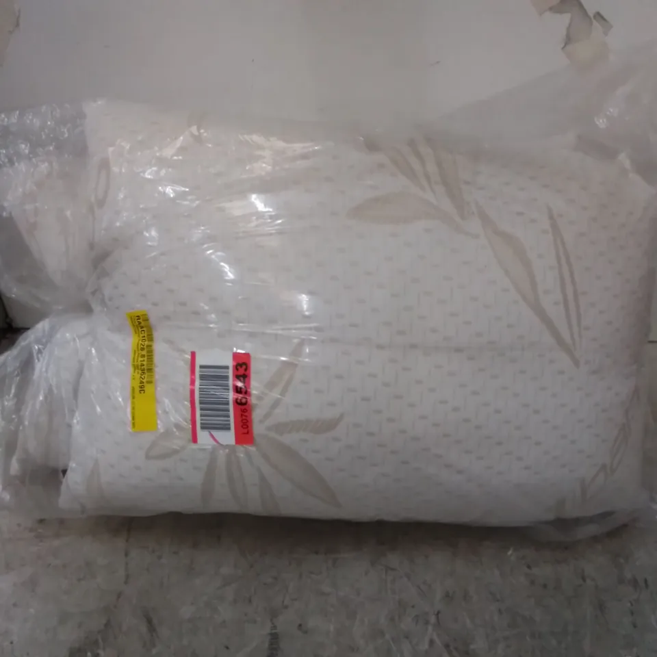 BAGGED FIBRE MEDIUM SUPPORT PILLOWS (SET OF 2)