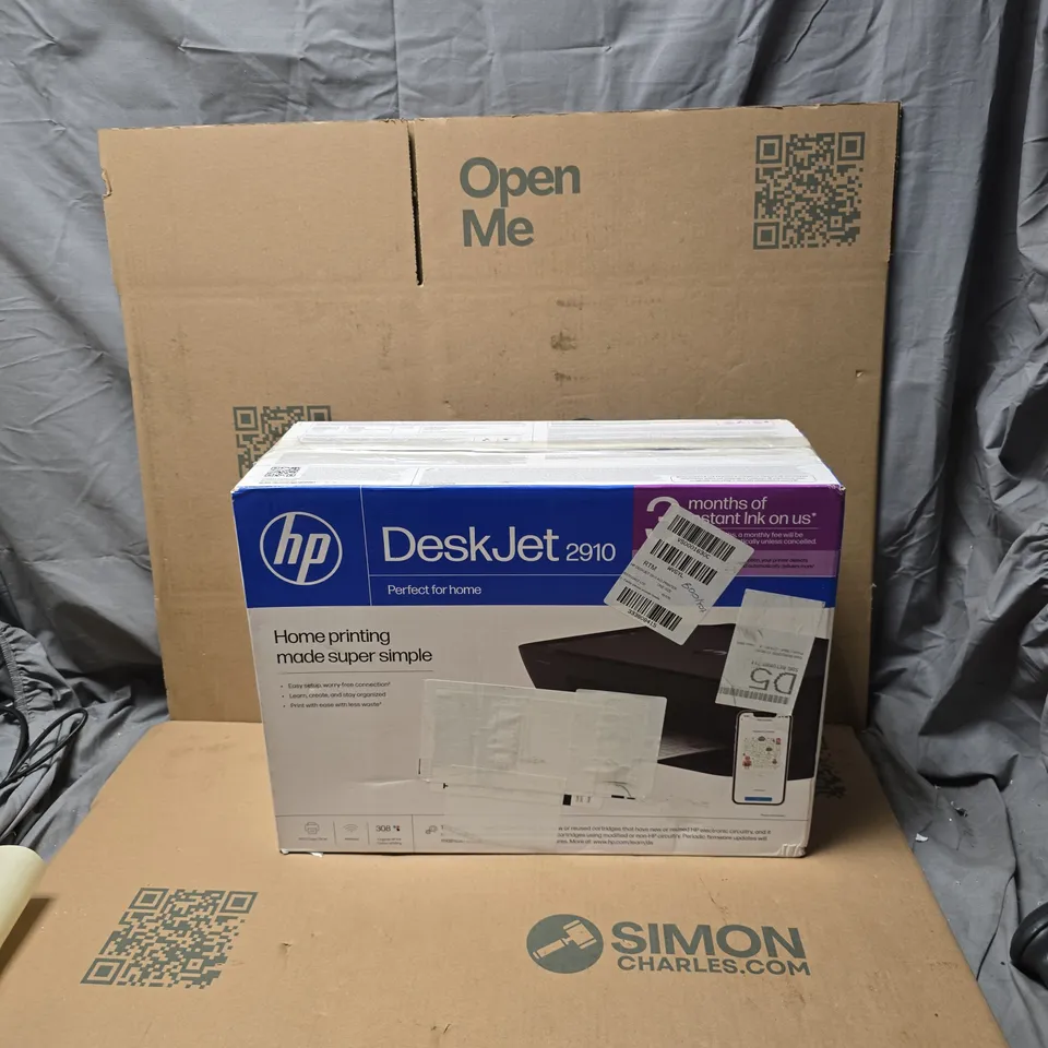 HP DESKJET 2910 PRINTER – BOXED