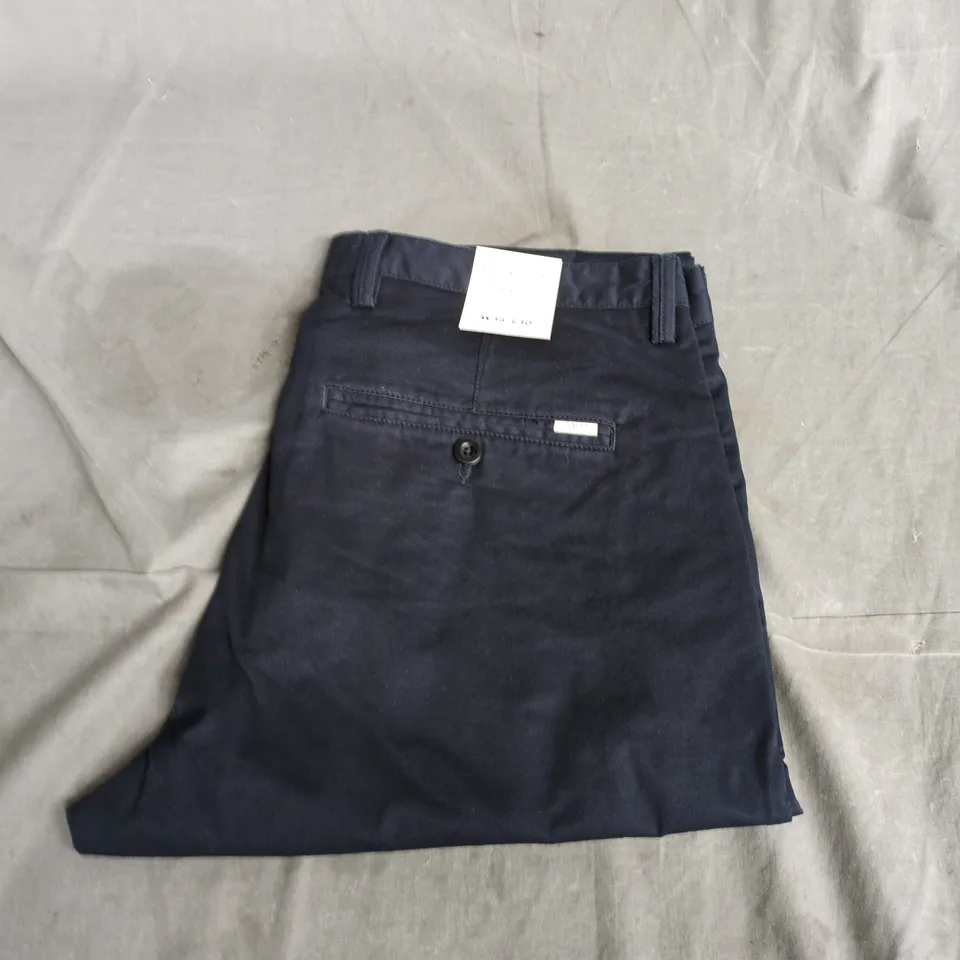 GANT MEN'S SLIM TWILL CHINOS, BLACK, UK 36 (WAIST 36, INSEAM 30)