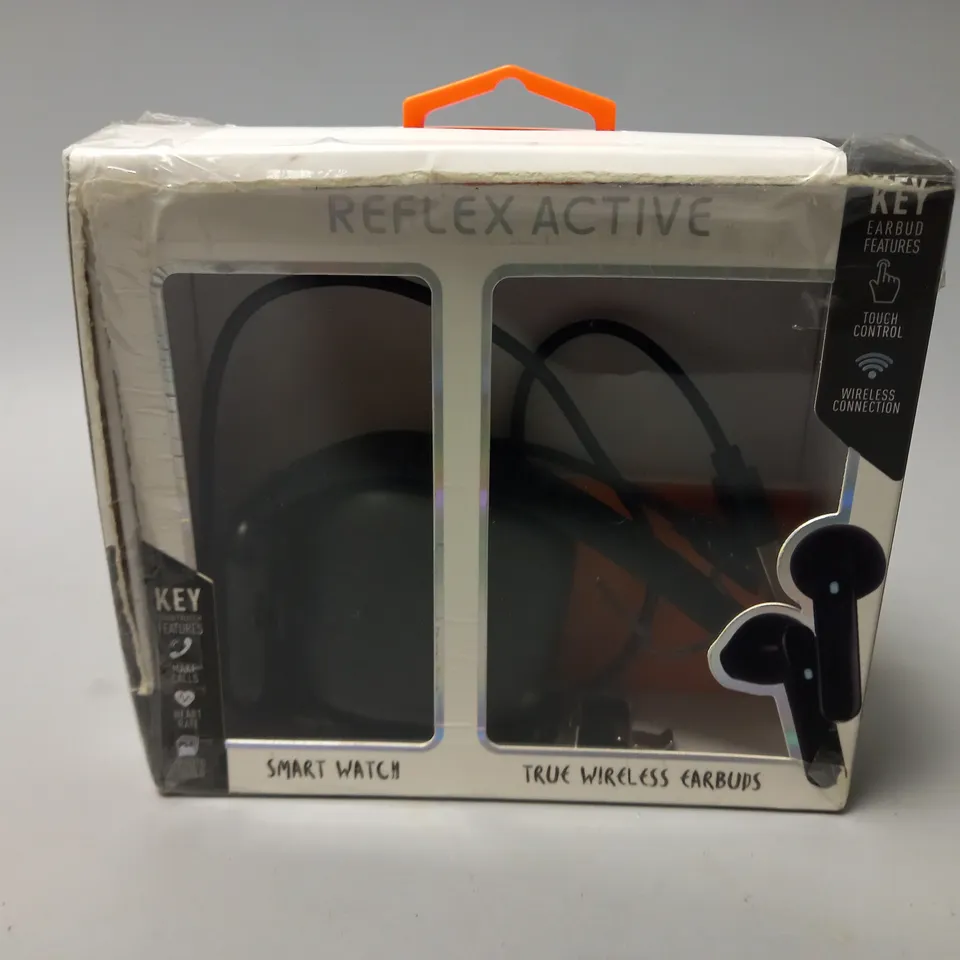 BOXED REFLEX ACTIVE EARBUDS AND WATCH