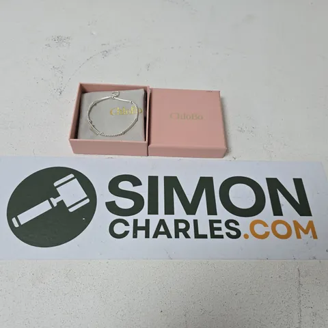 BOXED CHLOBO SILVER BRACELET