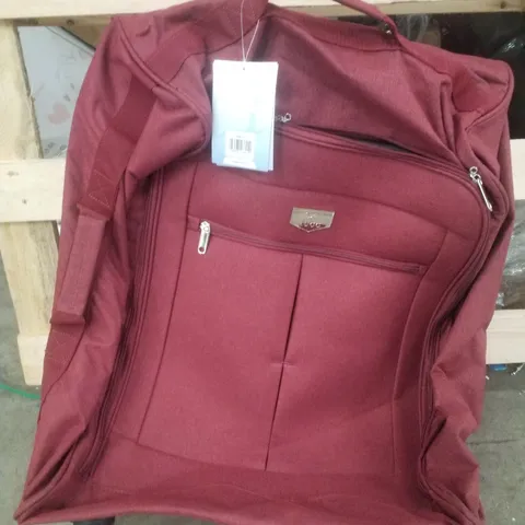 LUGG MARS SOFT CABIN BAG - BURGUNDY (25×45×56CM)