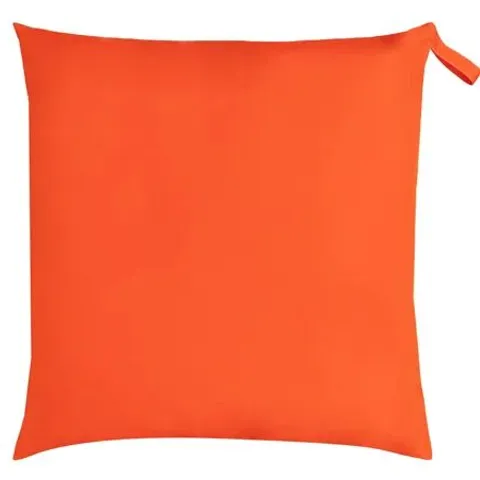 PAIR INEZ INDOOR/OUTDOOR SQUARE SCATTER CUSHIONS ORANGE