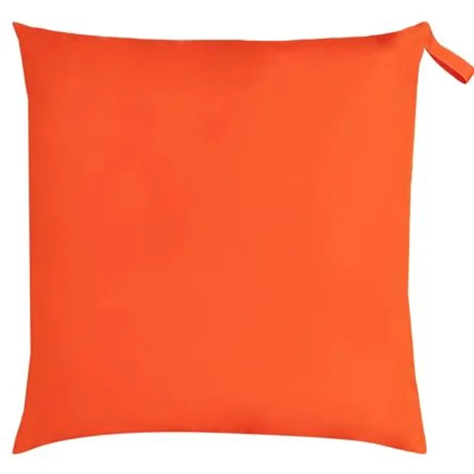 PAIR INEZ INDOOR/OUTDOOR SQUARE SCATTER CUSHIONS ORANGE