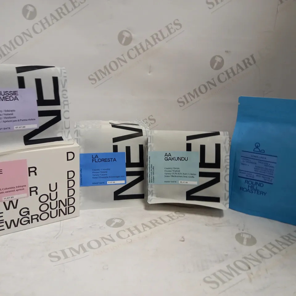 LOT OF 12 PACKS OF COFFEE BEANS