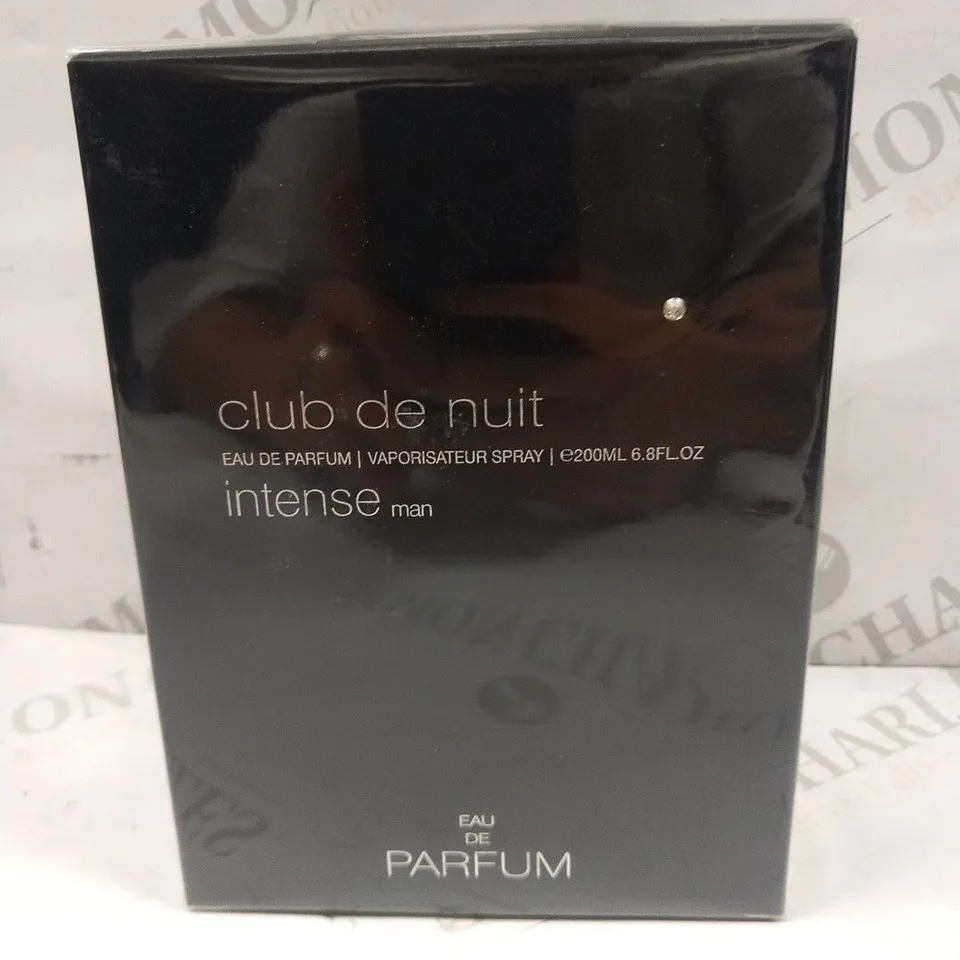 BOXED AND SEALED CLUB DE NUIT EAU DE PARFUM INTENSE MAN 200ML