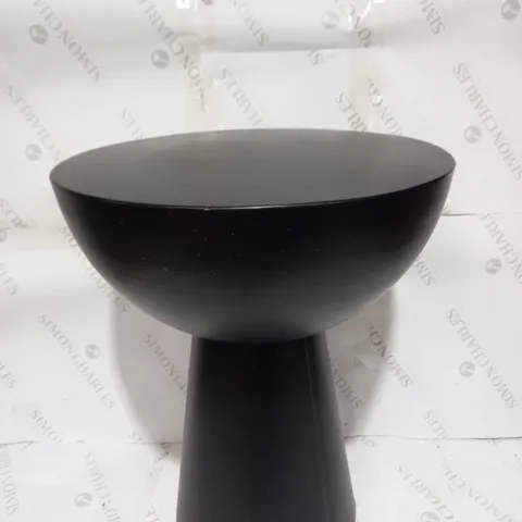 K BY KELLY HOPPEN BLACK IRON ROUND SIDE TABLE